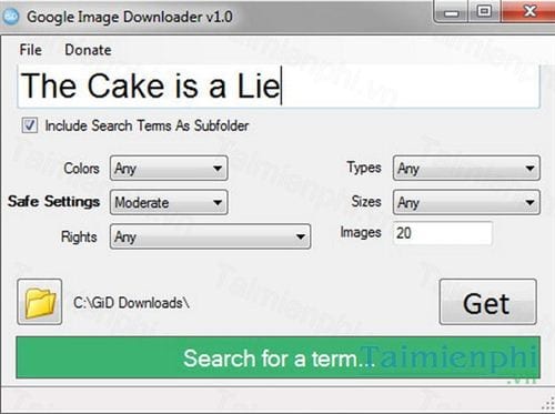 google image downloader