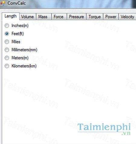 conversion calculator