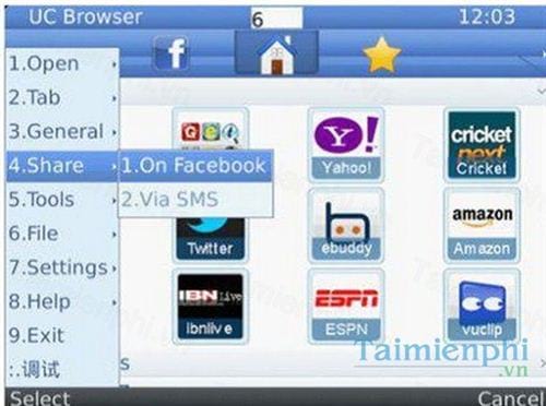 uc browser cho blackberry