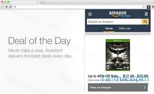 amazon assistant for chrome for mac