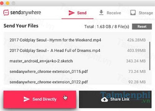 send anywhere for chrome for mac