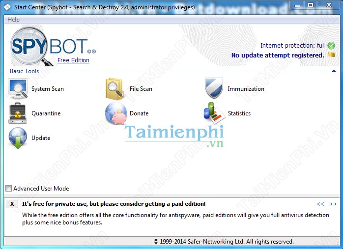Spybot Search & Destroy
