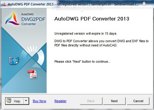 AutoDWG PDF Converter