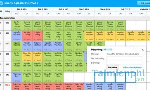 Phần mềm quản lý khách sạn DATASA