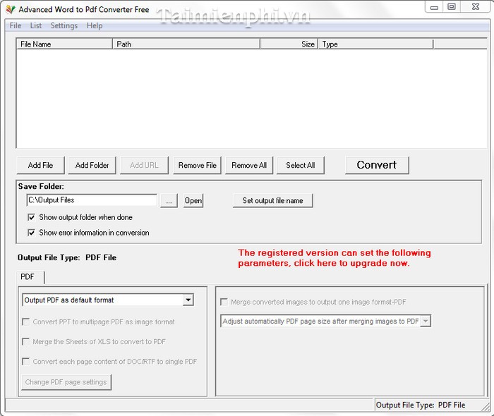 Advanced Word to Pdf Converter Free