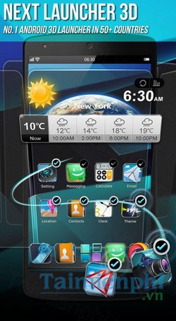 Next Launcher 3D Shell