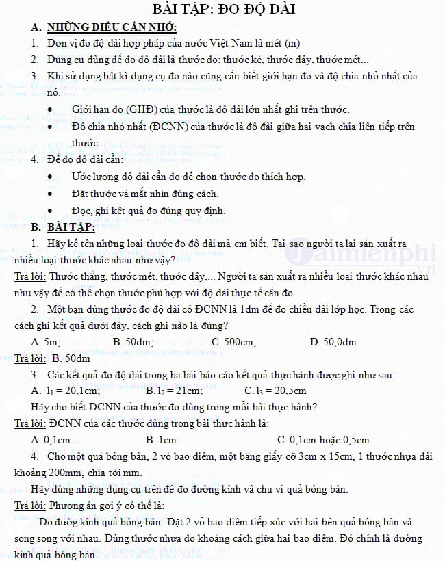 Giáo án dạy thêm Lý 6