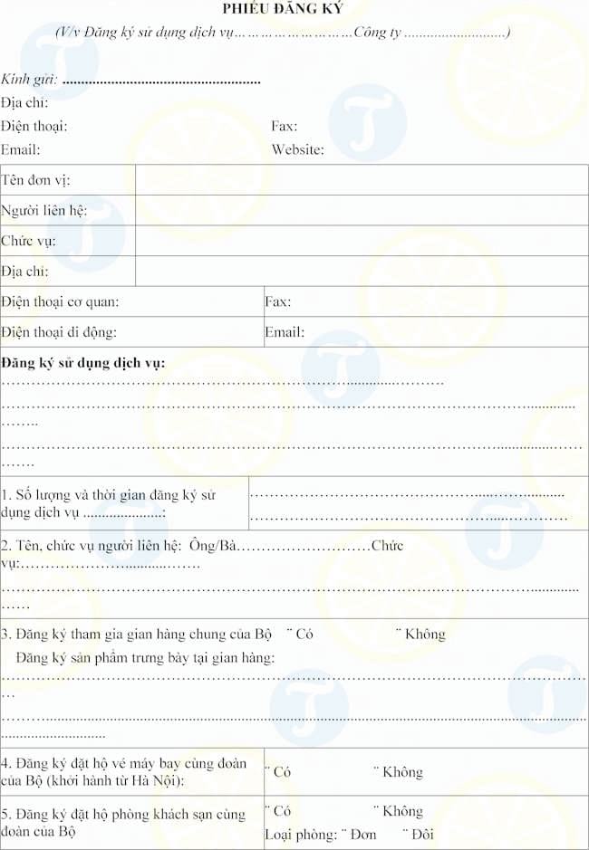 mau phieu dang ky su dung dich vu