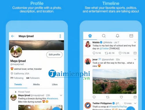 Twitter Lite cho Android
