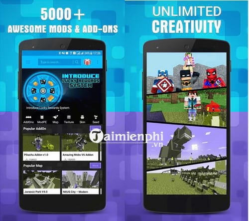 Mods for Minecraft PE