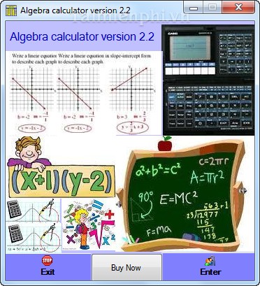 Algebra calculator
