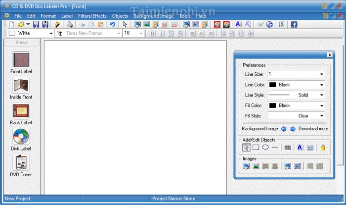 CD DVD Box Labeler Pro