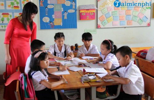 giay moi hop phu huynh tieu hoc