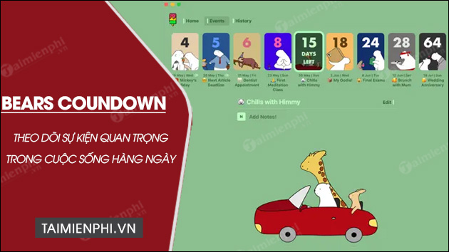 tai bears countdown