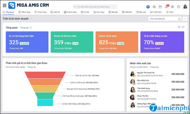 tai phan mem MISA AMIS CRM