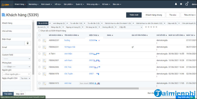 download phan mem crmviet