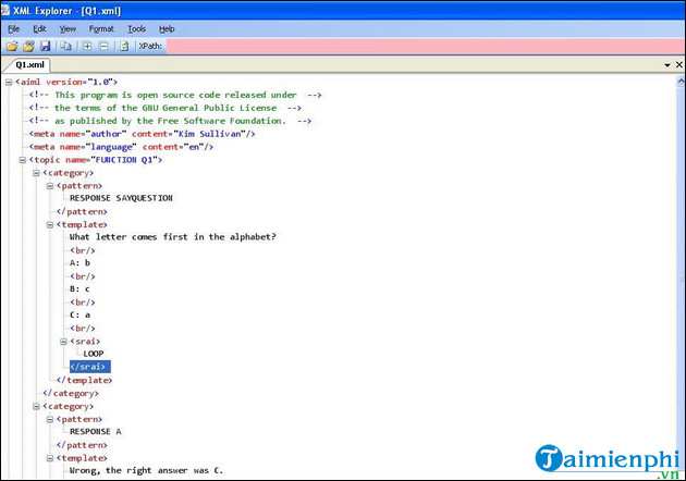 tai phan mem doc file xml