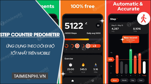 tai step counter pedometer