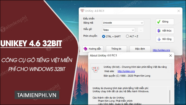 tai unikey 4 6 32bit