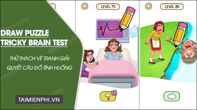 download draw puzzle tricky brain test