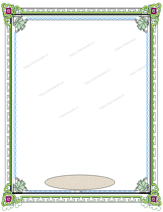 mau khung vien dep