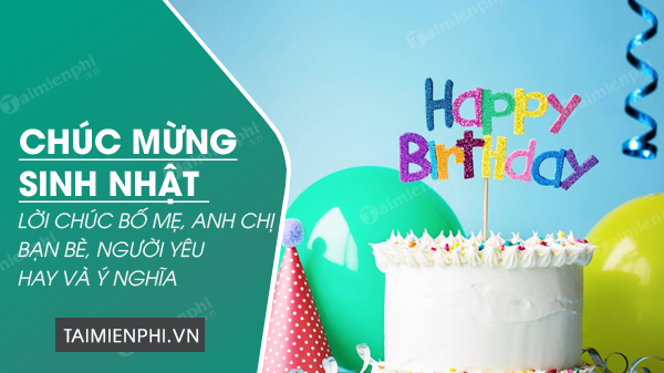 loi chuc sinh nhat ngan gon