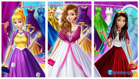 dress up royal princess doll