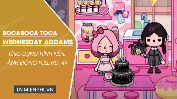 download bocaboca toca wednesday addams