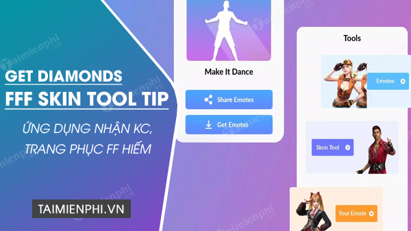 download get diamonds fff skin tool tip