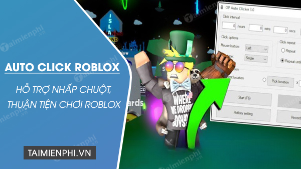 tai auto click roblox