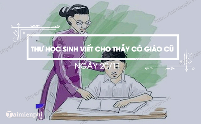Viet thu cho thay co giao cu