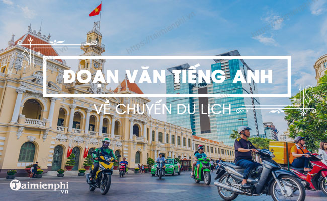 doan van tieng anh ve chuyen du lich