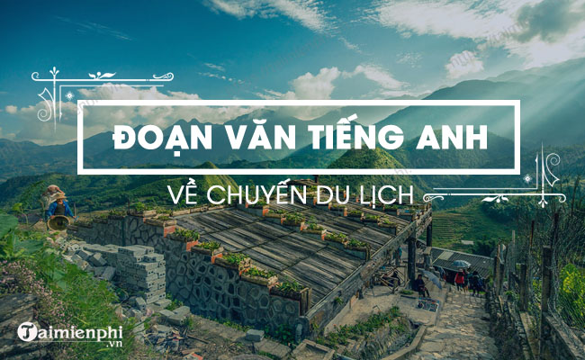 doan van tieng anh ve chuyen du lich