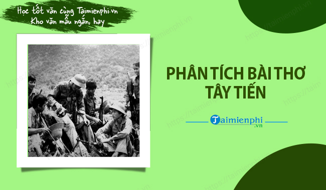 Phan tich bai tho Tay Tien