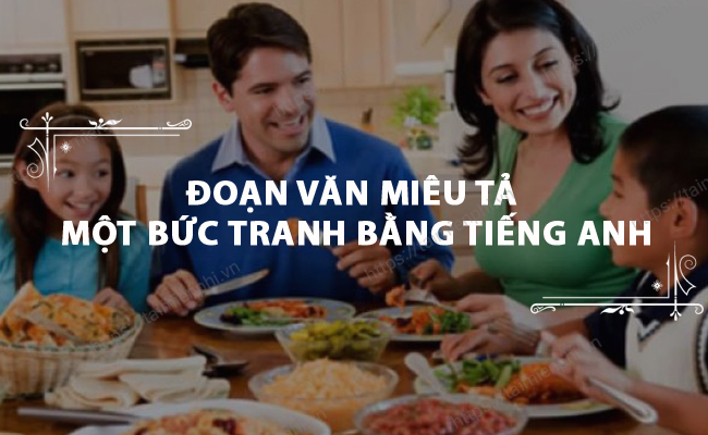 Doan van mieu ta mot buc tranh bang tieng anh