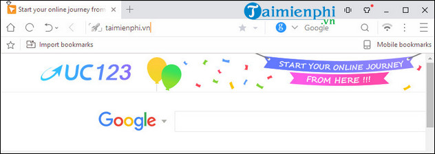 trinh duyet web uc brower