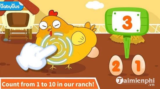 baby panda learns numbers