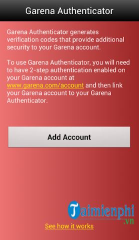 garena authenticator