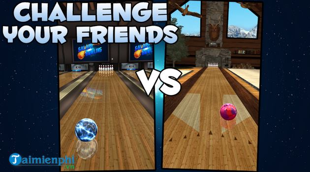 galaxy bowling 3d