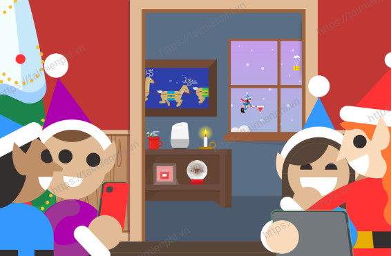 tai google santa tracker