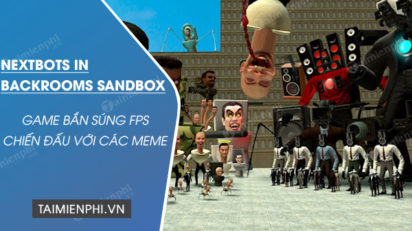 download nextbots in backrooms sandbox