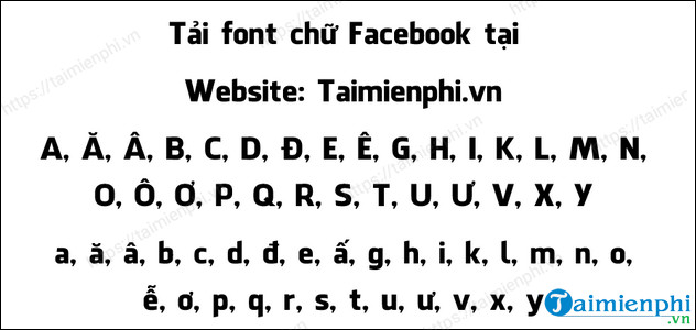 download font utm Facebook