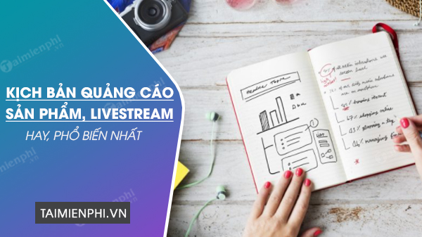 mau kich ban quang cao san pham livestream