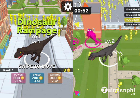 dinosaur rampage