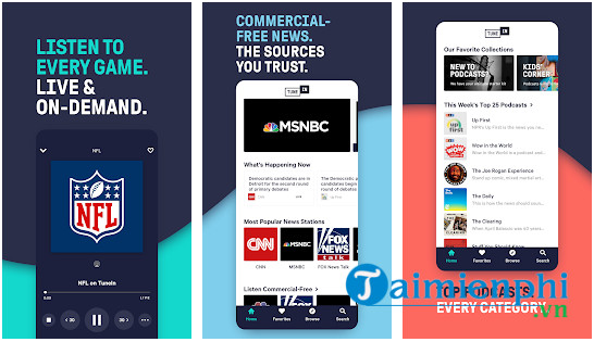 tunein for android