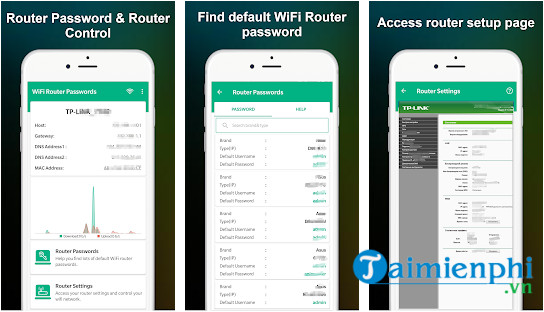 wifi router password