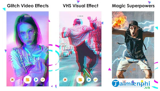 glitch video editor effect