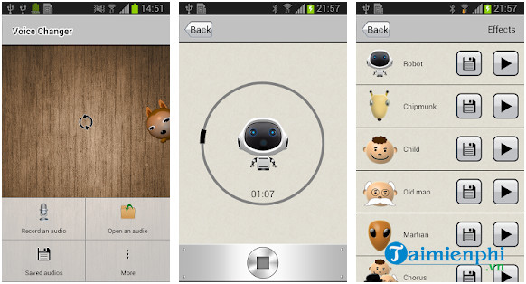 voice changer androidrock