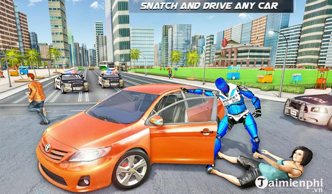 police robot speed hero