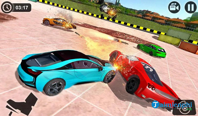 derby car crash stunts